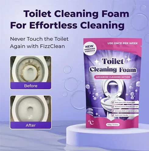 FizzClean WC-Reinigungsschaum